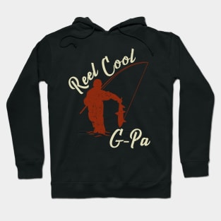 Reel Cool G-Pa Fishing Grandpa Grandfather Gift Hoodie